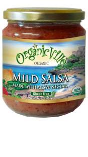 Organicville - Organicville Organic Agave Salsa 16 oz - Mild (6 Pack)