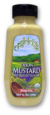 Organicville - Organicville Organic Dijon Mustard Gluten Free 12 oz (12 Pack)