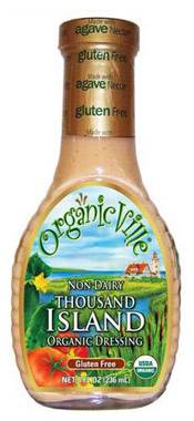 Organicville - Organicville Organic Dressing 8 oz - Thousand Island (6 Pack)