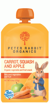 Peter Rabbit Organics - Peter Rabbit Organics Carrot, Squash and Apple Puree 4.4 oz (10 Pack)