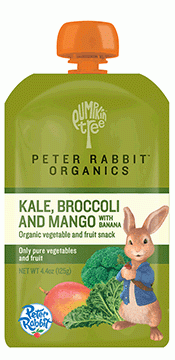 Peter Rabbit Organics - Peter Rabbit Organics Kale, Broccoli and Mango 4.4 oz (10 Pack)