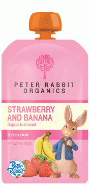 Peter Rabbit Organics - Peter Rabbit Organics Strawberry and Banana Puree 4.4 oz (10 Pack)