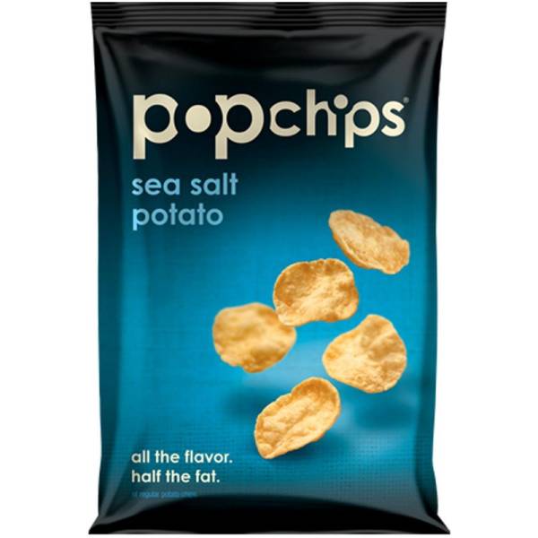 Pop Chips - Pop Chips 3.5 oz- Sea Salt Chips (12 Pack)
