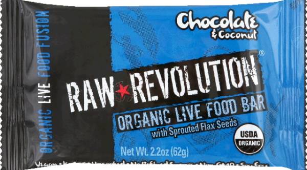 Raw Revolution - Raw Revolution Chocolate and Coconut Bar (12 Pack)