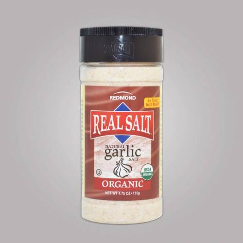 Redmond Trading Company - Redmond Trading Company Organic Garlic Salt 4.75 oz