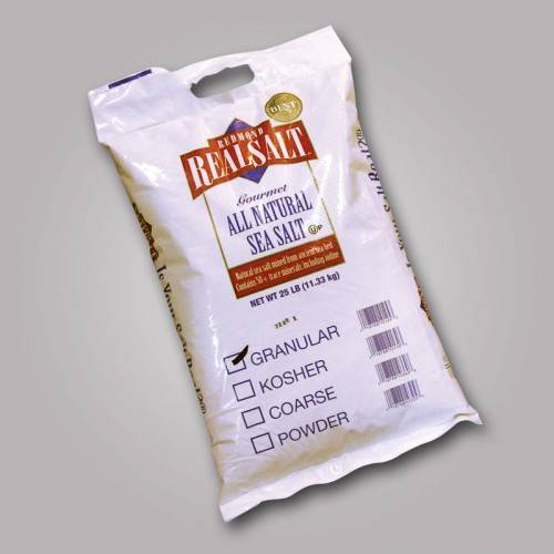Redmond Trading Company - Redmond Trading Company Real Salt Granular Bulk Bag 25 lb