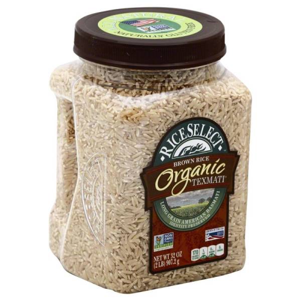 Rice Select - Rice Select Organic Texmati Brown Rice 32 oz (4 Pack)