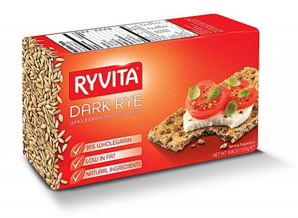 Ryvita Crisp Bread - Ryvita Crisp Bread 8.8 oz - Tasty Dark Rye (10 Pack)