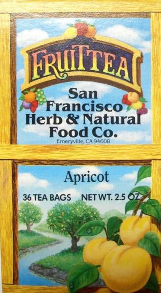 San Francisco Herb & Teas - San Francisco Herb & Teas Apricot Black Tea (caffeine) 36 bags