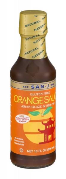 San-J - San-J Cooking Sauce 10 oz - Orange (6 Pack)