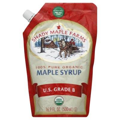 Shady Maple Farms - Shady Maple Farms Organic Grade B Smart Sak Maple Syrup 16.9 oz (6 Pack)