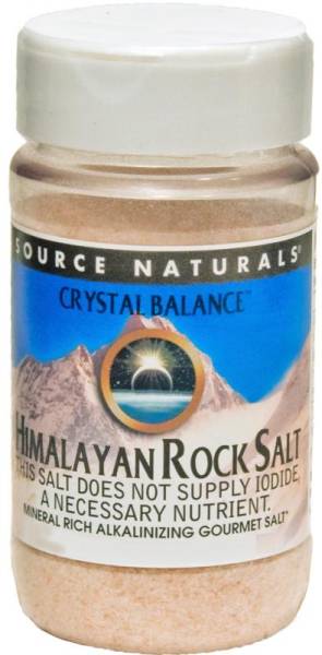 Source Naturals - Source Naturals Balance Himalayan Rock Salt Coarse Grind Refill 12 oz