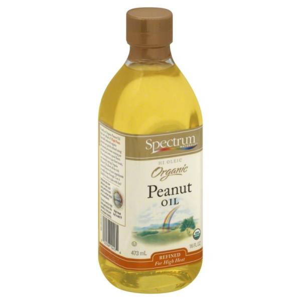 Spectrum Naturals - Spectrum Naturals Organic High Heat Peanut Oil 16 oz (6 Pack)