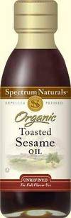 Spectrum Naturals - Spectrum Naturals Organic Toasted Sesame Oil oz (6 Pack)