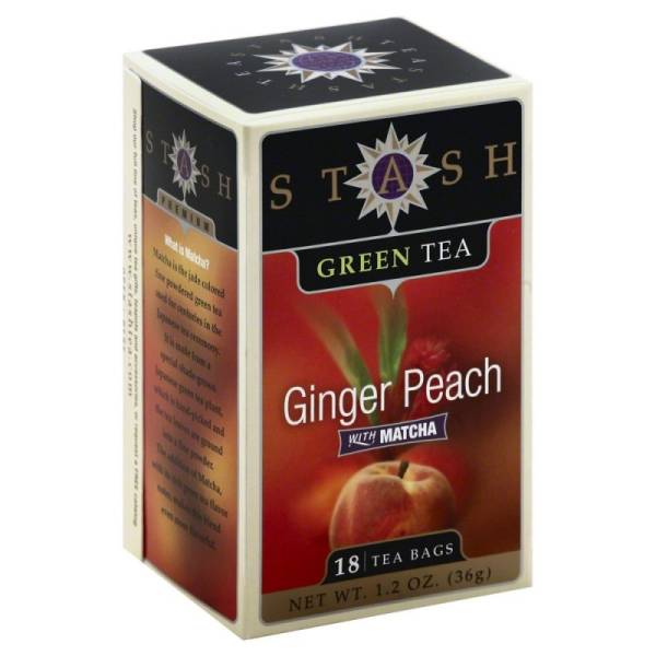 Stash Tea - Stash Tea Ginger Peach with Matcha Tea 18 bag