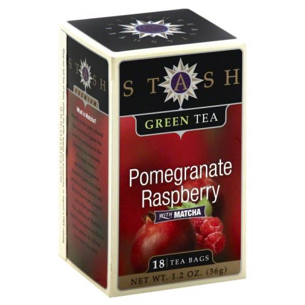 Stash Tea - Stash Tea Pomegranate Raspberry with Matcha Tea 18 bag