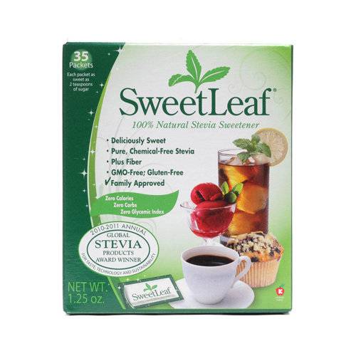 Sweet Leaf - Sweet Leaf Sweet Leaf Sweetener 1g packets 35 pkt