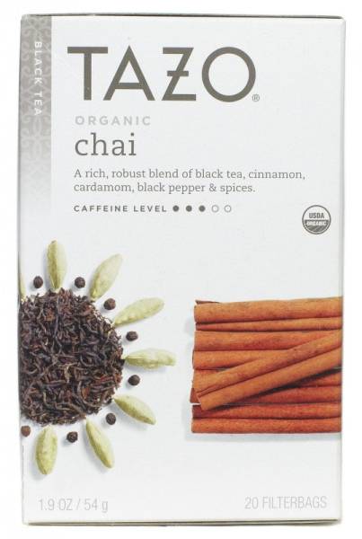 Tazo Tea - Tazo Tea Organic Spiced Black Chai Tea