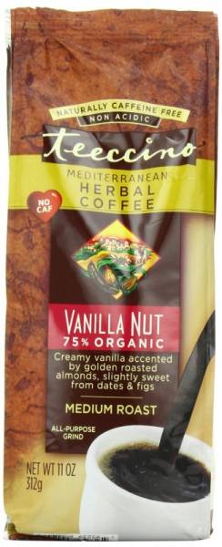 Teeccino - Teeccino Mediterranean Vanilla Nut Herbal Coffee Alternative 11 oz (6 Pack)