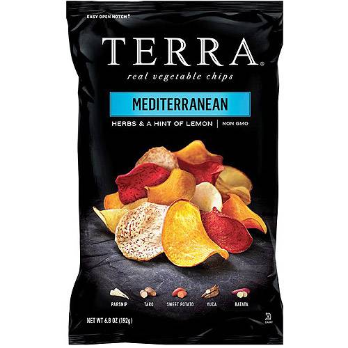 Terra Chips - Terra Chips Exotic Vegetable Chips Mediterranean 6.8 oz (6 Pack)