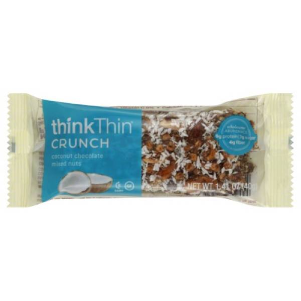 Think Products - Think Products Coconut Chocolate and Mixed Nut Bar (10 Pack)