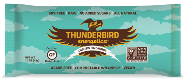 Thunderbird Energetica - Thunderbird Energetica Cashew Fig and Carrot Bar (15 Pack)
