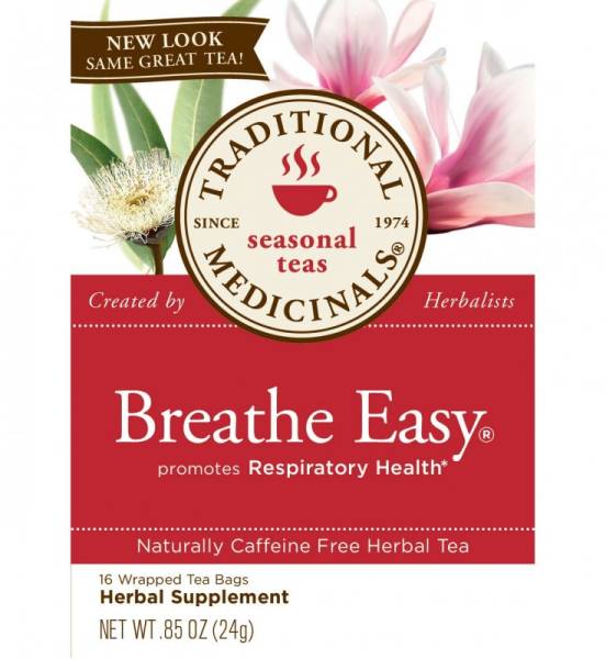 Traditional Medicinals - Traditional Medicinals Breathe Easy Tea 16 bag