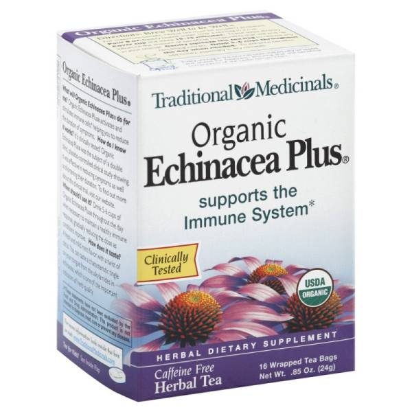 Traditional Medicinals - Traditional Medicinals Organic Echinacea Plus Tea 16 bag