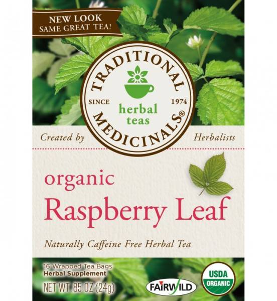 Traditional Medicinals - Traditional Medicinals Organic Raspberry Leaf Tea 16 bag