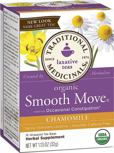 Traditional Medicinals - Traditional Medicinals Smooth Move Chamomile Tea 16 bag