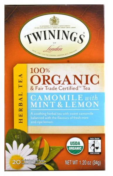 Twinings Tea - Twinings Tea Chamomile Mint Lemon Tea 20 Bags