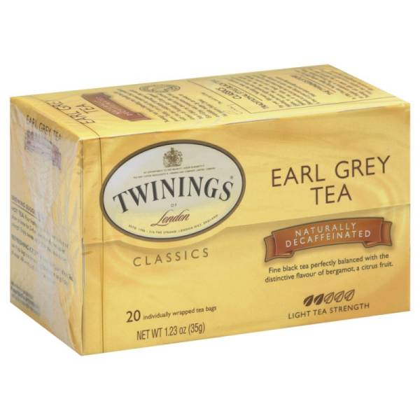 Twinings Tea - Twinings Tea Decaf Earl Grey Tea 20 Bags