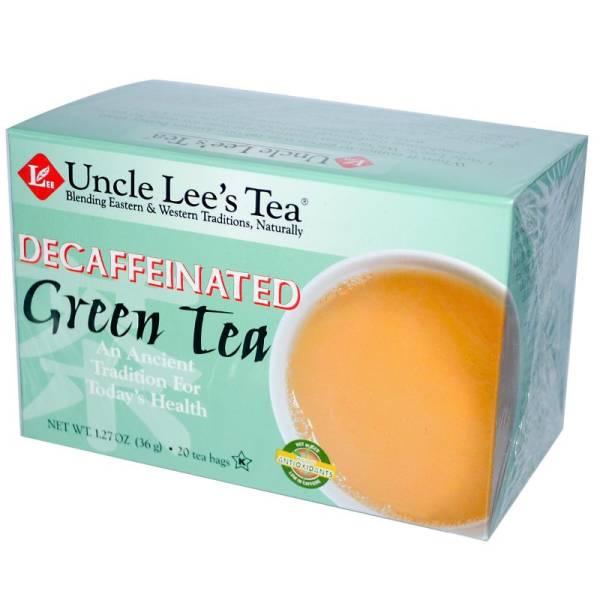 Uncle Lee's Tea - Uncle Lee's Tea Decaf Green Tea 20 bag