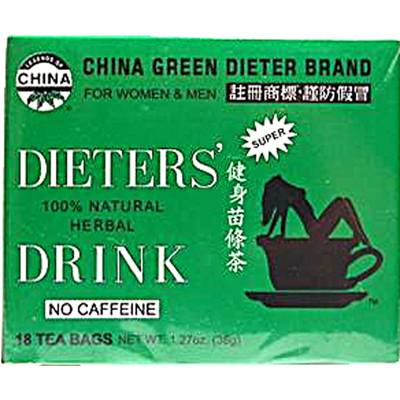 Uncle Lee's Tea - Uncle Lee's Tea Dieters Tea China Green 18 bag