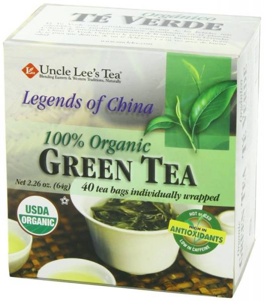 Uncle Lee's Tea - Uncle Lee's Tea Legends Of China Organic Green Tea 40 bag