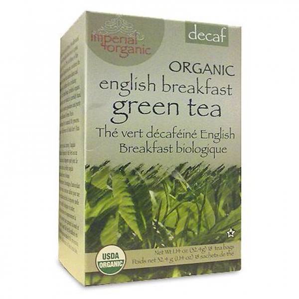 Uncle Lee's Tea - Uncle Lee's Tea Organic Breakfast Decaf Green Tea 18 bag