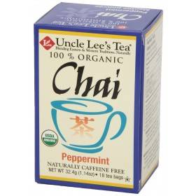 Uncle Lee's Tea - Uncle Lee's Tea Organic Chai Peppermint 18 bag