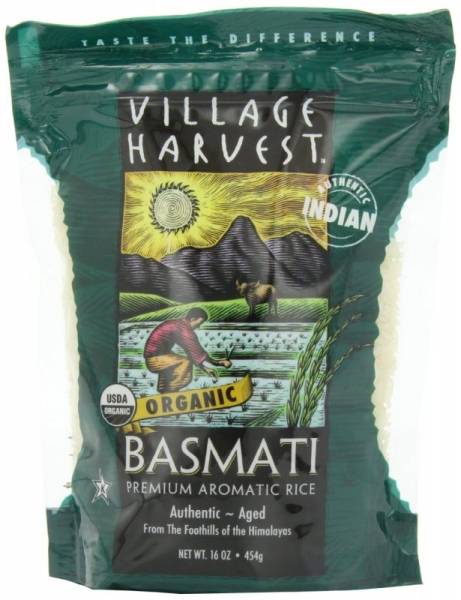 Village Harvest - Village Harvest Indian Organic Basmati Rice 16 oz (6 Pack)