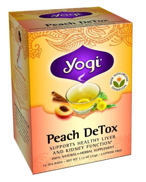 Yogi - Yogi Peach De-Tox Tea 16 bag