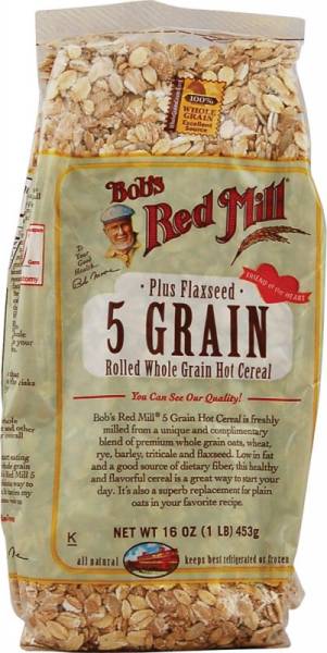 Bob's Red Mill - Bob's Red Mill 5 Grain Rolled Cereal 16 oz (4 Pack)