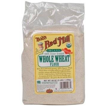 Bob's Red Mill - Bob's Red Mill Organic Whole Wheat Flour 5 lbs (4 Pack)