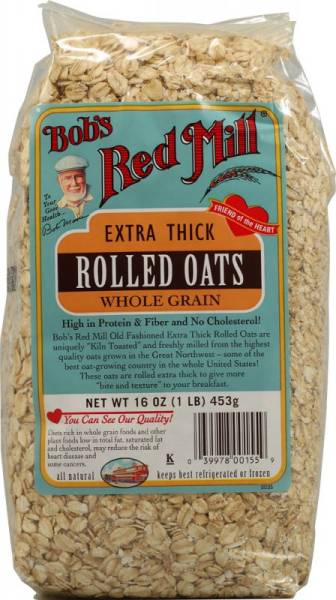 Bob's Red Mill - Bob's Red Mill Rolled Thick Oats 32 oz (4 Pack)