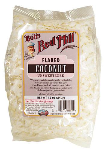 Bob's Red Mill - Bob's Red Mill Unsweetened Coconut Flakes 12 oz (4 Pack)