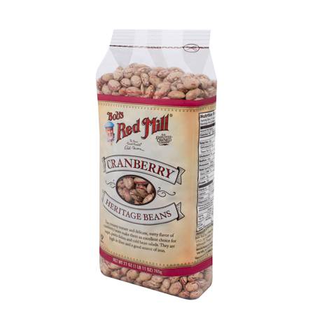 Bob's Red Mill - Bob's Red Mill Cranberry Beans 27 oz (4 Pack)