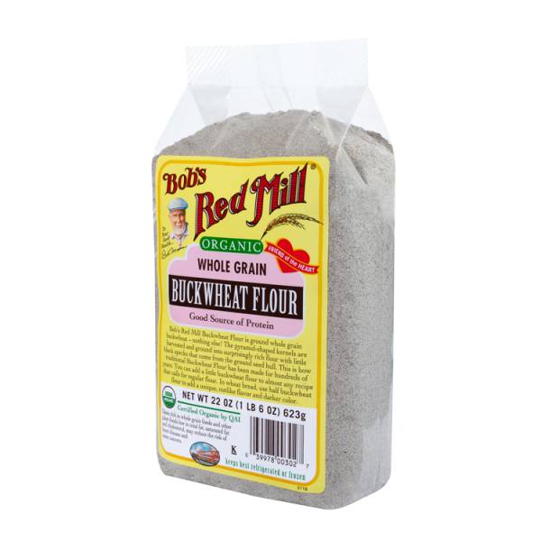 Bob's Red Mill - Bob's Red Mill Organic Buckwheat Flour 22 oz(4 Pack)