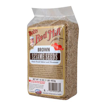 Bob's Red Mill - Bob's Red Mill Sesame Brown Seeds 16 oz (4 Pack)