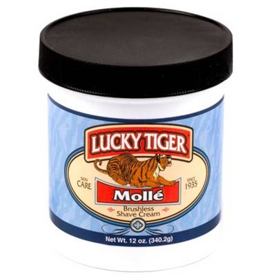 Lucky Tiger - Lucky Tiger Barber Shop Molle Brushless Shave Cream 12 oz