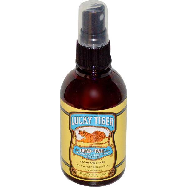 Lucky Tiger - Lucky Tiger Deodorant & Body Spray 3.4 oz