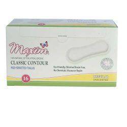 Maxim - Maxim Organic Natural Classic Contour Pad Regular 16 ct