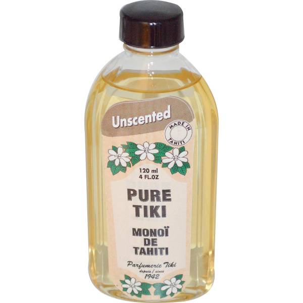 Monoi Tiare - Monoi Tiare Coconut Oil Unscented 4 oz